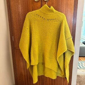 Anthropologie Ribbed Knit Poncho- Never Worn!